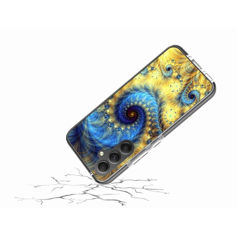 Gelový kryt mmCase na mobil Samsung Galaxy A34 5G - abstrakt 19