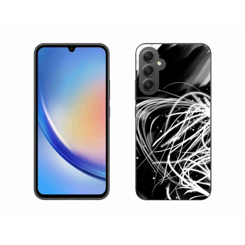 Gelový kryt mmCase na mobil Samsung Galaxy A34 5G - abstrakt 2