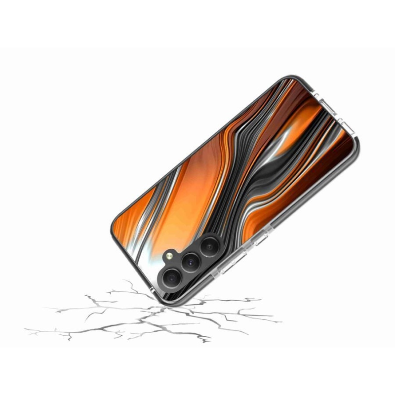Gelový kryt mmCase na mobil Samsung Galaxy A34 5G - abstrakt 3