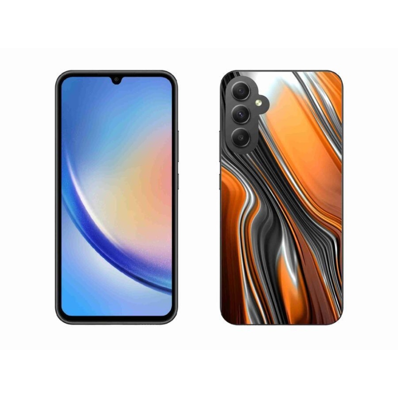Gelový kryt mmCase na mobil Samsung Galaxy A34 5G - abstrakt 3