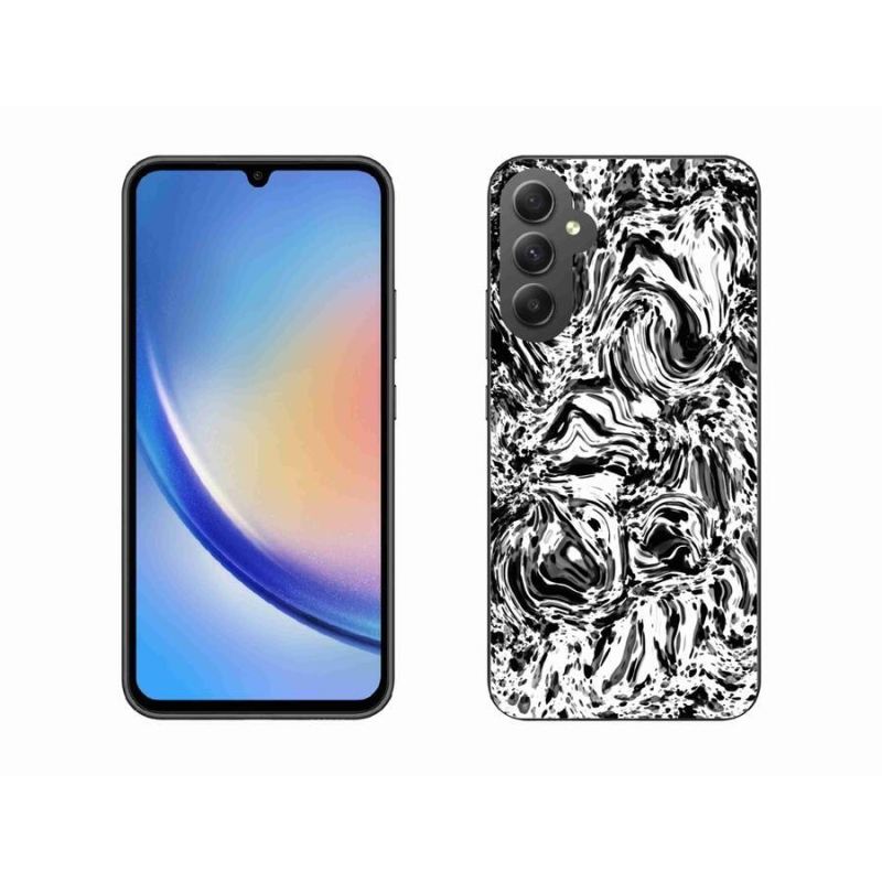 Gelový kryt mmCase na mobil Samsung Galaxy A34 5G - abstrakt 4
