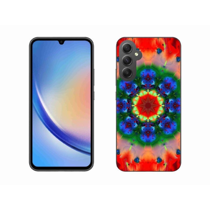 Gelový kryt mmCase na mobil Samsung Galaxy A34 5G - abstrakt 5