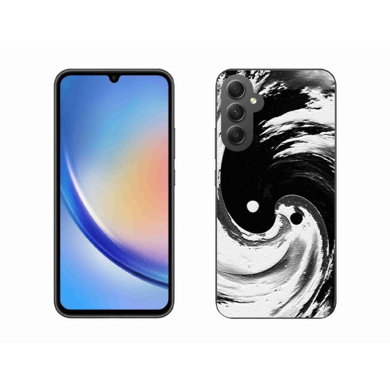 Gelový kryt mmCase na mobil Samsung Galaxy A34 5G - abstrakt 8