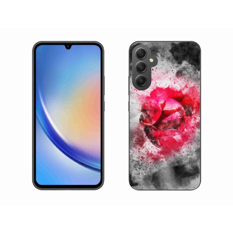 Gelový kryt mmCase na mobil Samsung Galaxy A34 5G - abstrakt 9