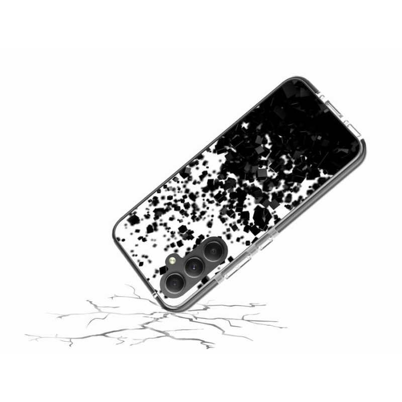 Gelový kryt mmCase na mobil Samsung Galaxy A34 5G - abstraktní vzor 1