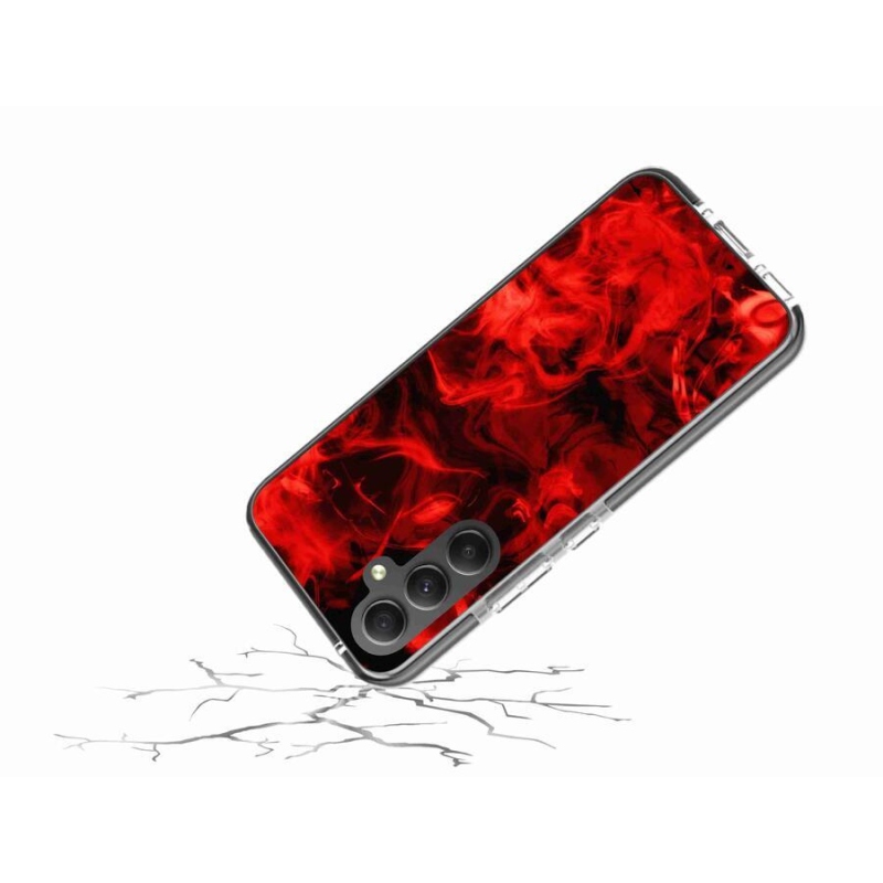 Gelový kryt mmCase na mobil Samsung Galaxy A34 5G - abstraktní vzor 11