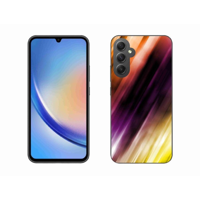 Gelový kryt mmCase na mobil Samsung Galaxy A34 5G - abstraktní vzor 5