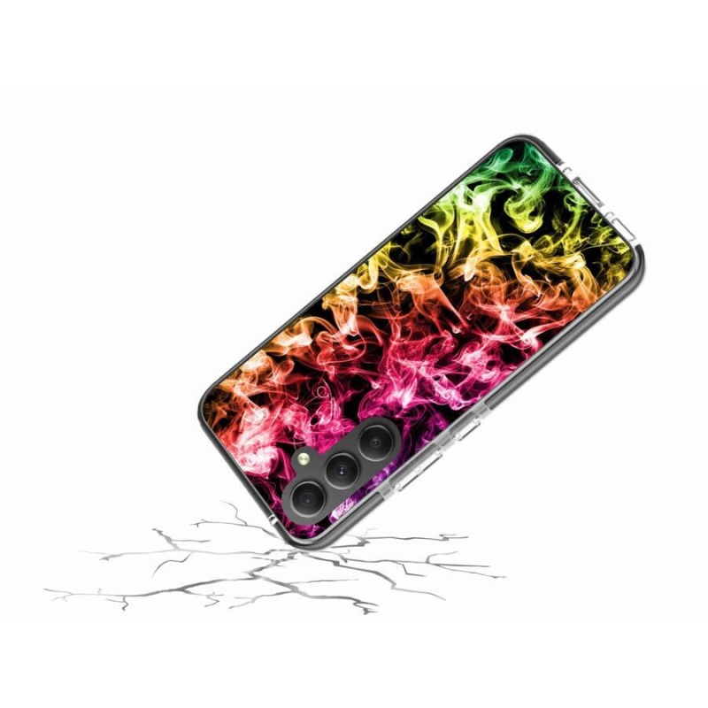 Gelový kryt mmCase na mobil Samsung Galaxy A34 5G - abstraktní vzor 6