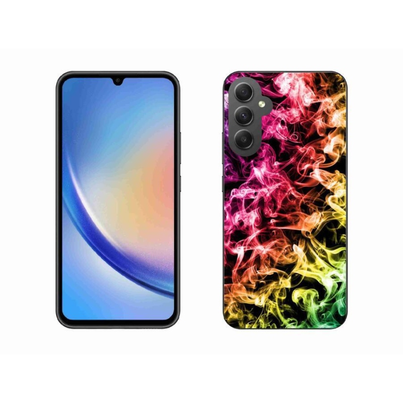 Gelový kryt mmCase na mobil Samsung Galaxy A34 5G - abstraktní vzor 6