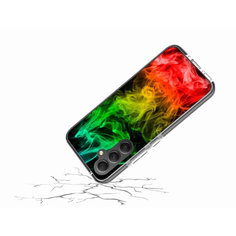 Gelový kryt mmCase na mobil Samsung Galaxy A34 5G - abstraktní vzor 7