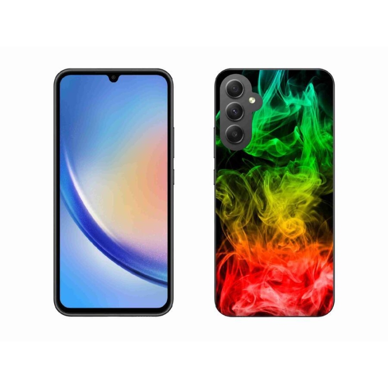 Gelový kryt mmCase na mobil Samsung Galaxy A34 5G - abstraktní vzor 7