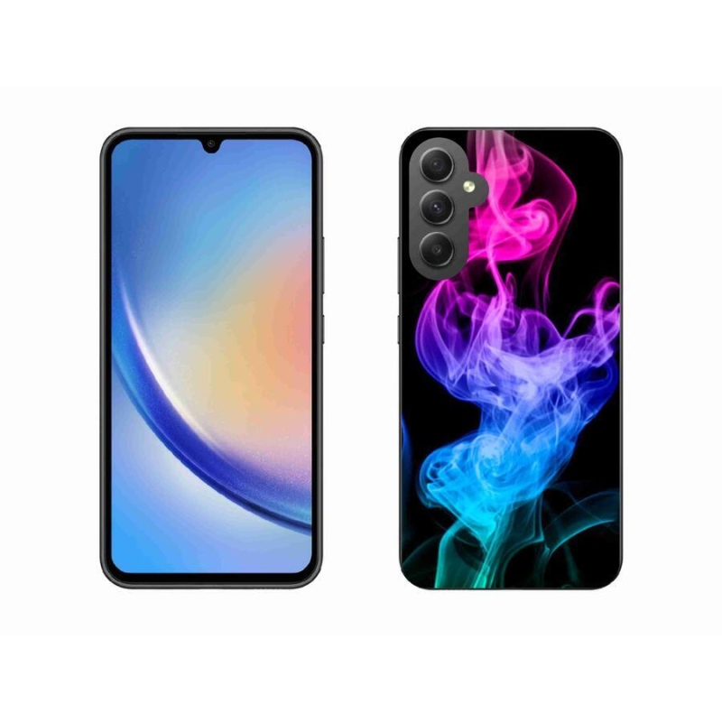 Gelový kryt mmCase na mobil Samsung Galaxy A34 5G - abstraktní vzor 8