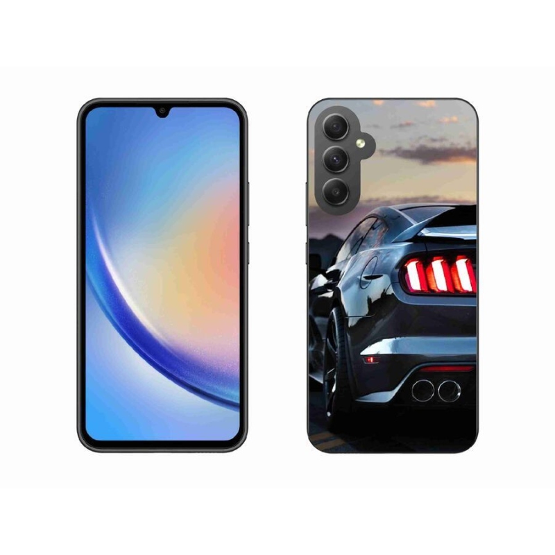 Gelový kryt mmCase na mobil Samsung Galaxy A34 5G - auto 7