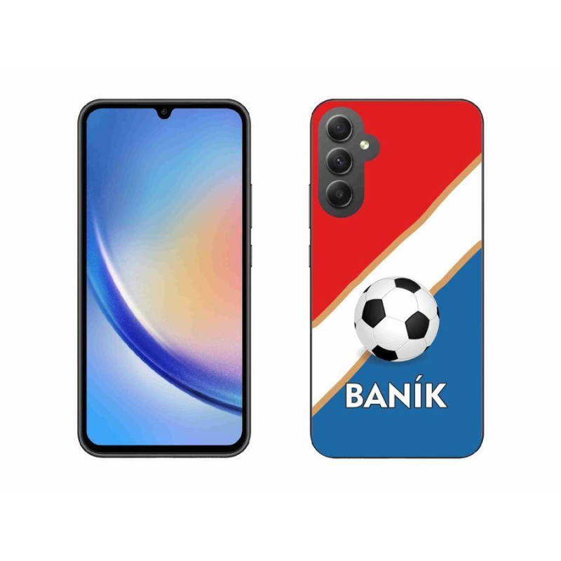Gelový kryt mmCase na mobil Samsung Galaxy A34 5G - Baník