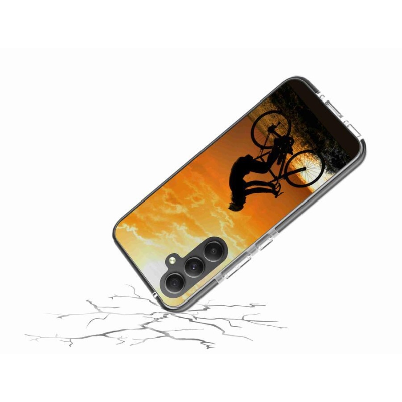 Gelový kryt mmCase na mobil Samsung Galaxy A34 5G - cyklovýlet