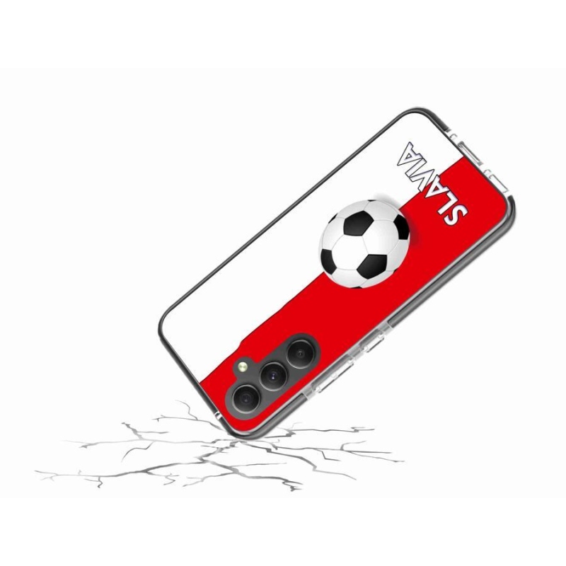 Gelový kryt mmCase na mobil Samsung Galaxy A34 5G - fotbal 2