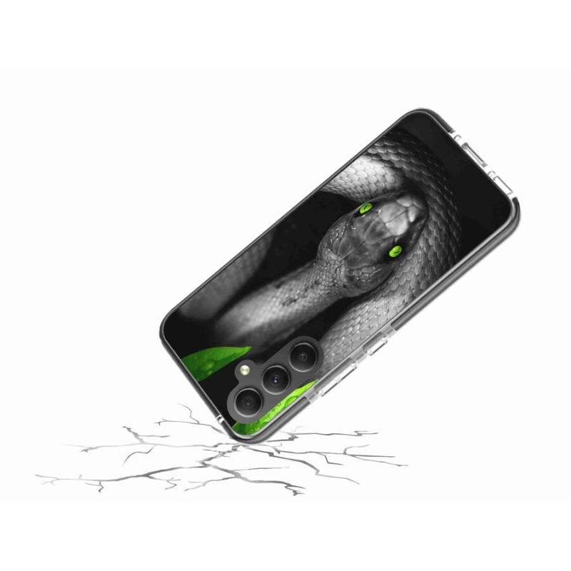 Gelový kryt mmCase na mobil Samsung Galaxy A34 5G - had