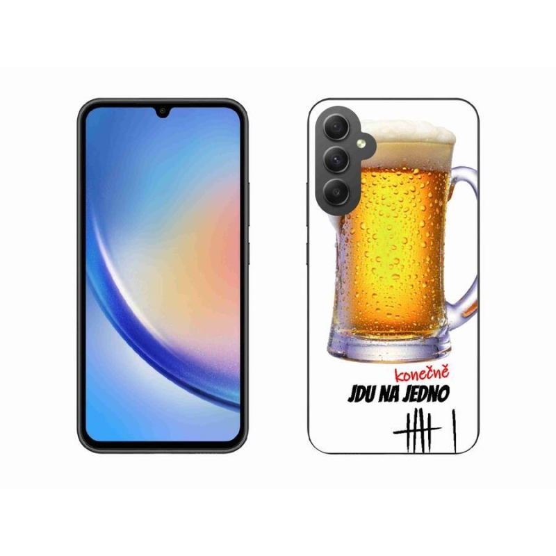 Gelový kryt mmCase na mobil Samsung Galaxy A34 5G - jdu na jedno