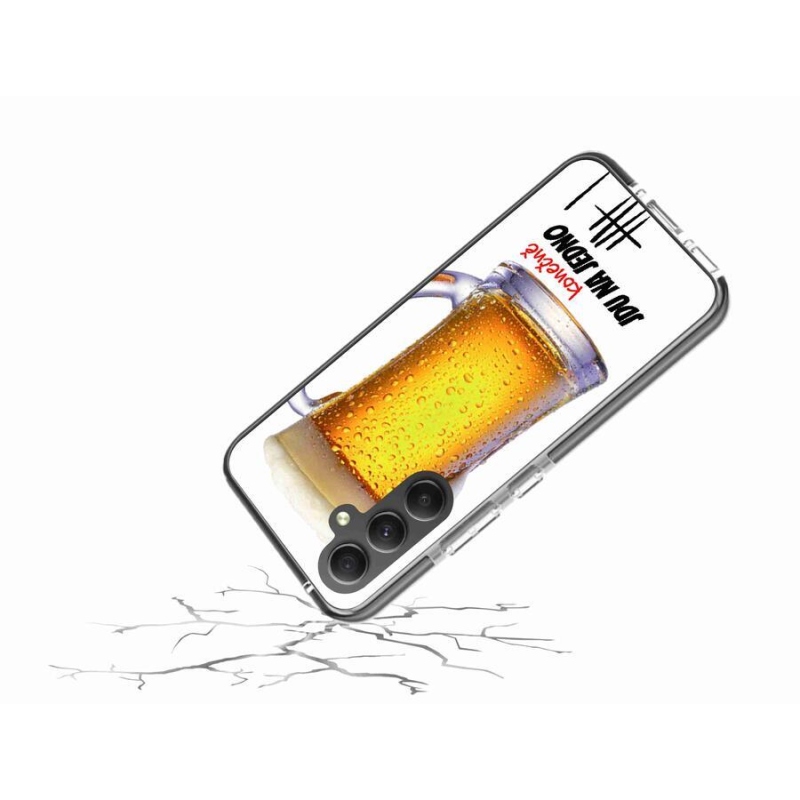 Gelový kryt mmCase na mobil Samsung Galaxy A34 5G - jdu na jedno