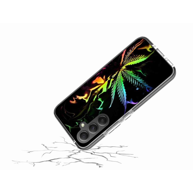 Gelový kryt mmCase na mobil Samsung Galaxy A34 5G - konopí 2