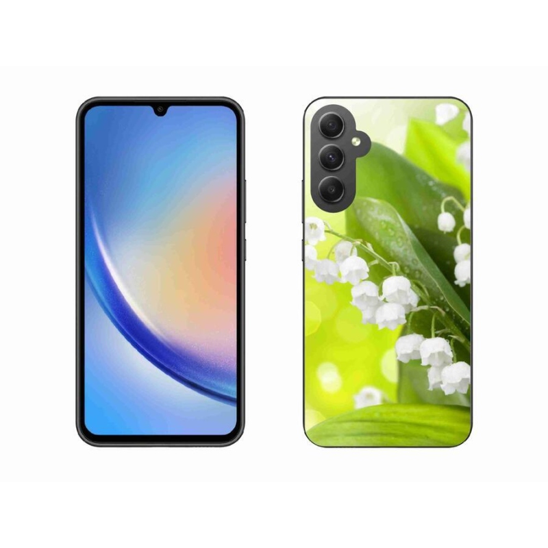 Gelový kryt mmCase na mobil Samsung Galaxy A34 5G - konvalinka