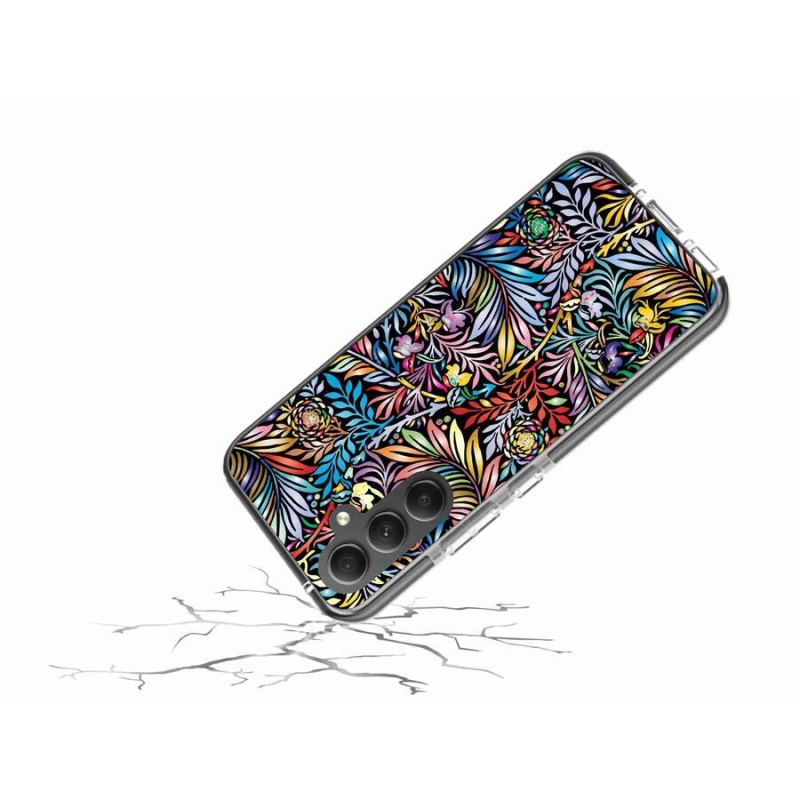 Gelový kryt mmCase na mobil Samsung Galaxy A34 5G - květiny 5