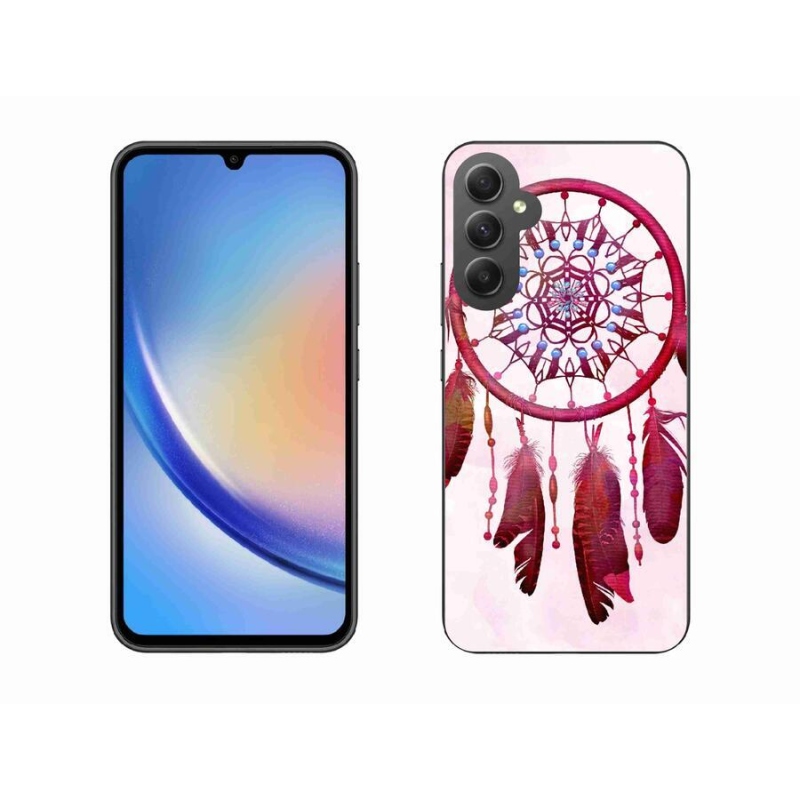 Gelový kryt mmCase na mobil Samsung Galaxy A34 5G - lapač snů