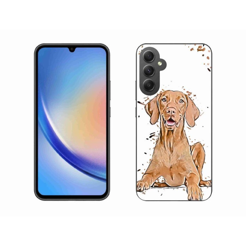 Gelový kryt mmCase na mobil Samsung Galaxy A34 5G - maďar
