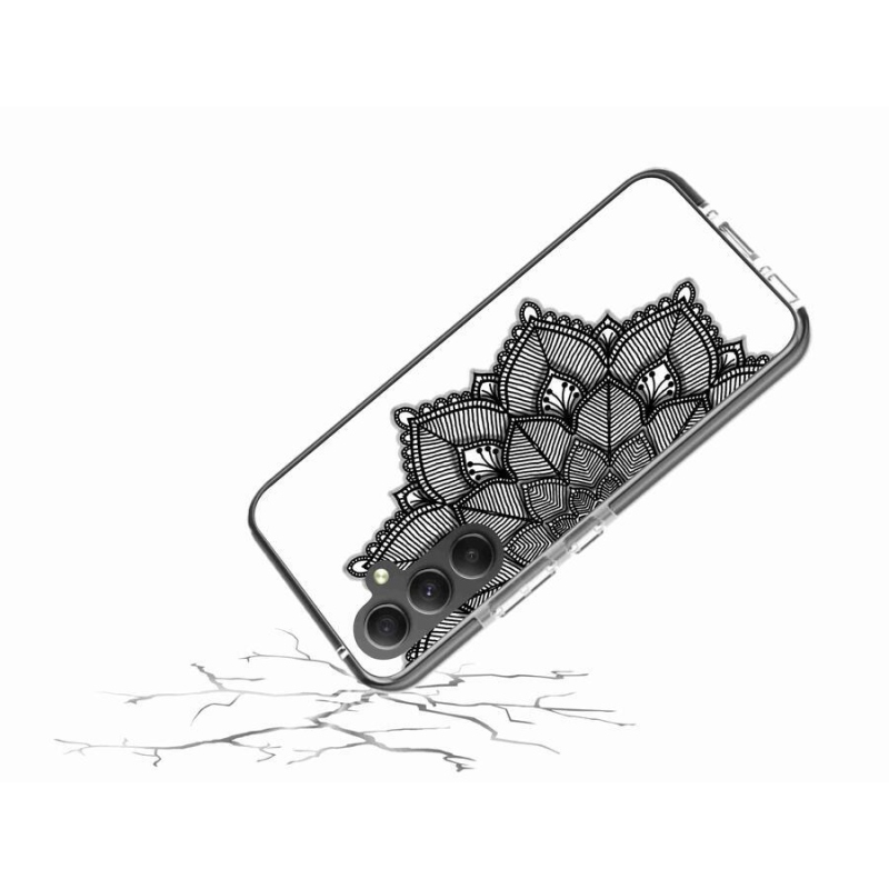 Gelový kryt mmCase na mobil Samsung Galaxy A34 5G - mandala