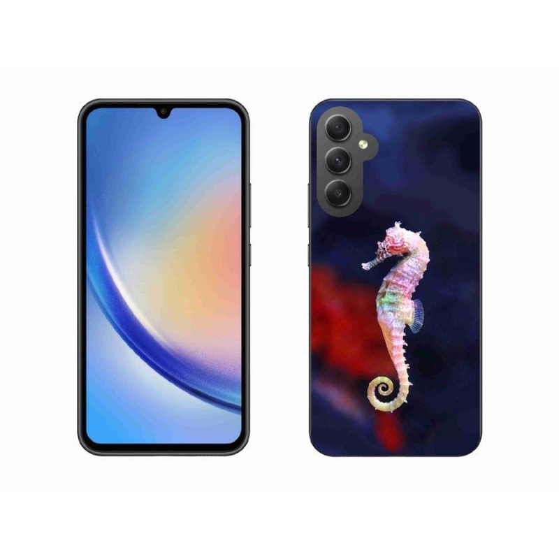 Gelový kryt mmCase na mobil Samsung Galaxy A34 5G - mořský koník
