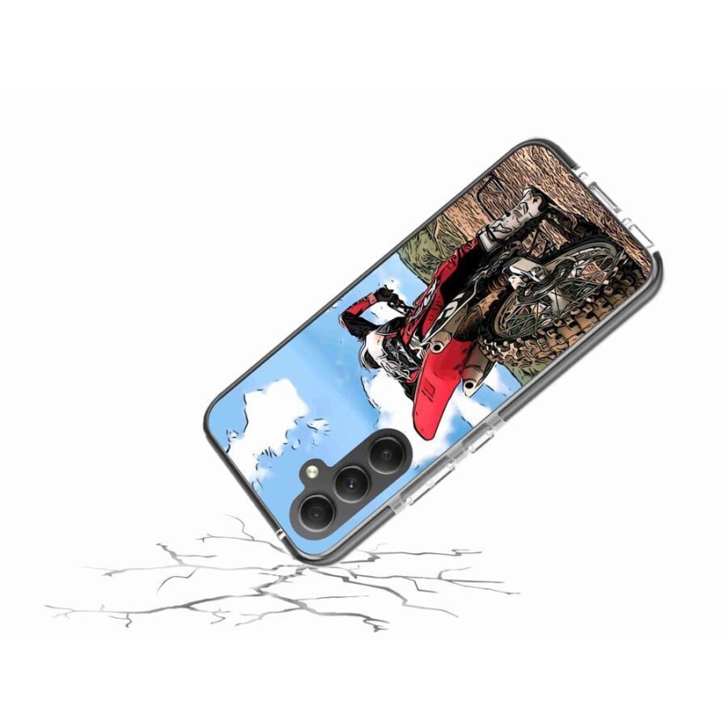 Gelový kryt mmCase na mobil Samsung Galaxy A34 5G - moto