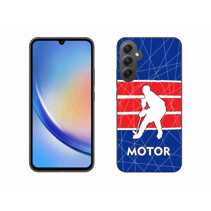 Gelový kryt mmCase na mobil Samsung Galaxy A34 5G - Motor