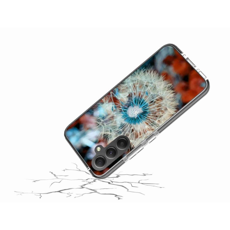 Gelový kryt mmCase na mobil Samsung Galaxy A34 5G - odkvetlá pampeliška 1