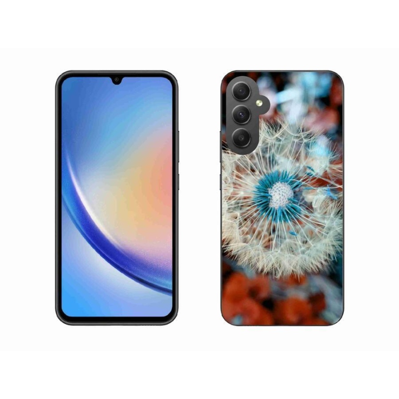 Gelový kryt mmCase na mobil Samsung Galaxy A34 5G - odkvetlá pampeliška 1