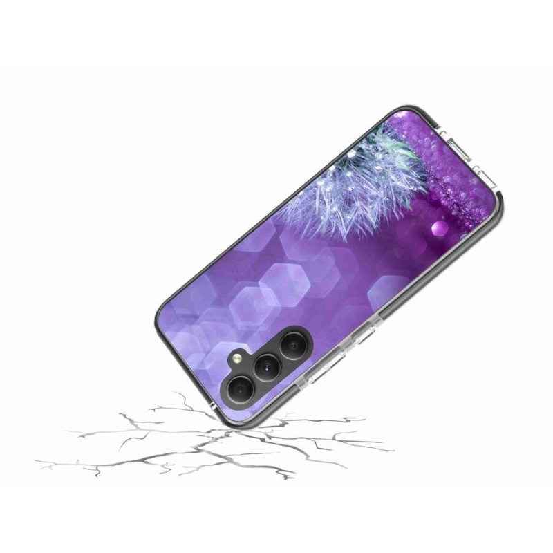 Gelový kryt mmCase na mobil Samsung Galaxy A34 5G - odkvetlá pampeliška 2