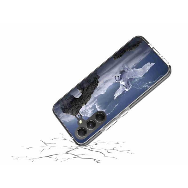 Gelový kryt mmCase na mobil Samsung Galaxy A34 5G - pegas