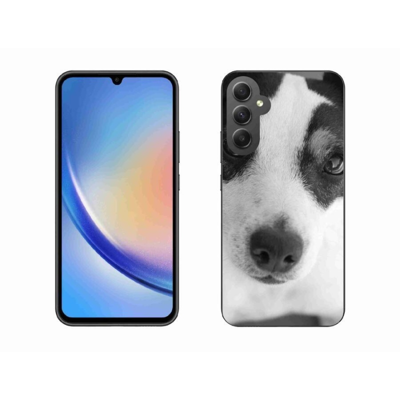 Gelový kryt mmCase na mobil Samsung Galaxy A34 5G - pes
