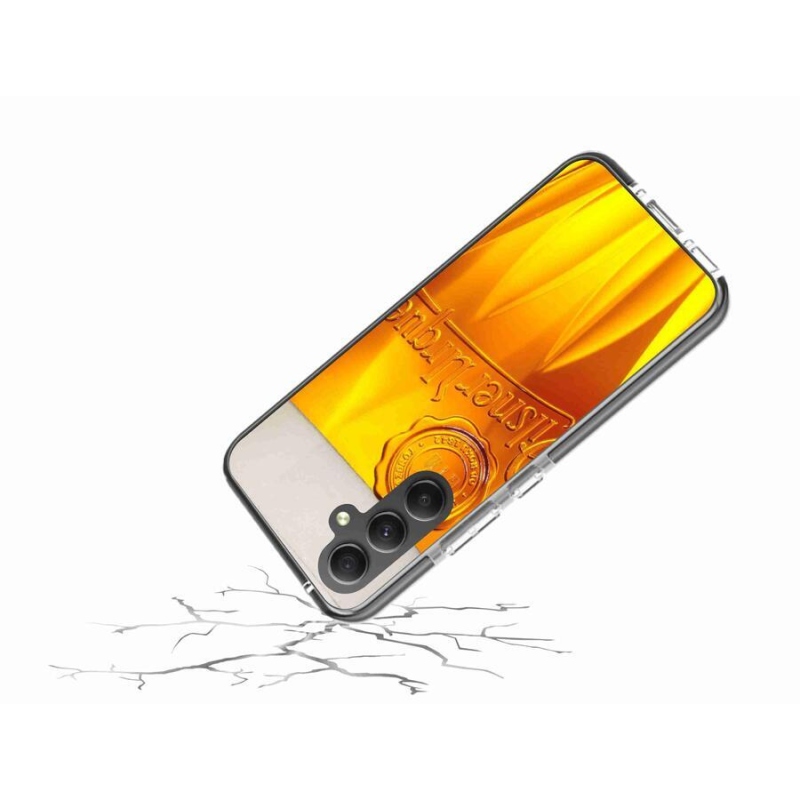Gelový kryt mmCase na mobil Samsung Galaxy A34 5G - pivo