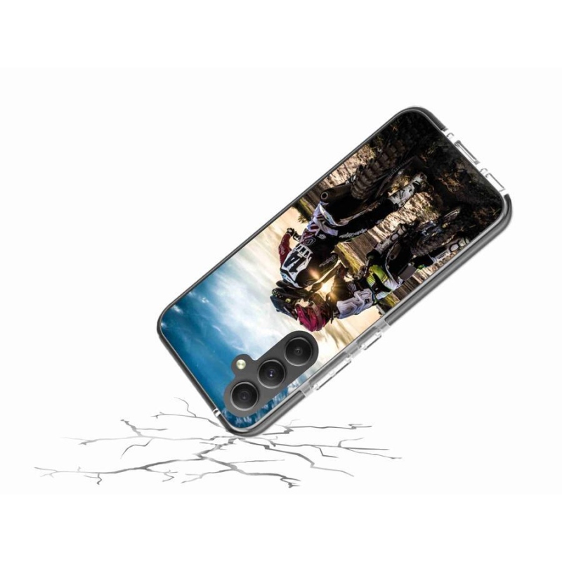 Gelový kryt mmCase na mobil Samsung Galaxy A34 5G - polibek
