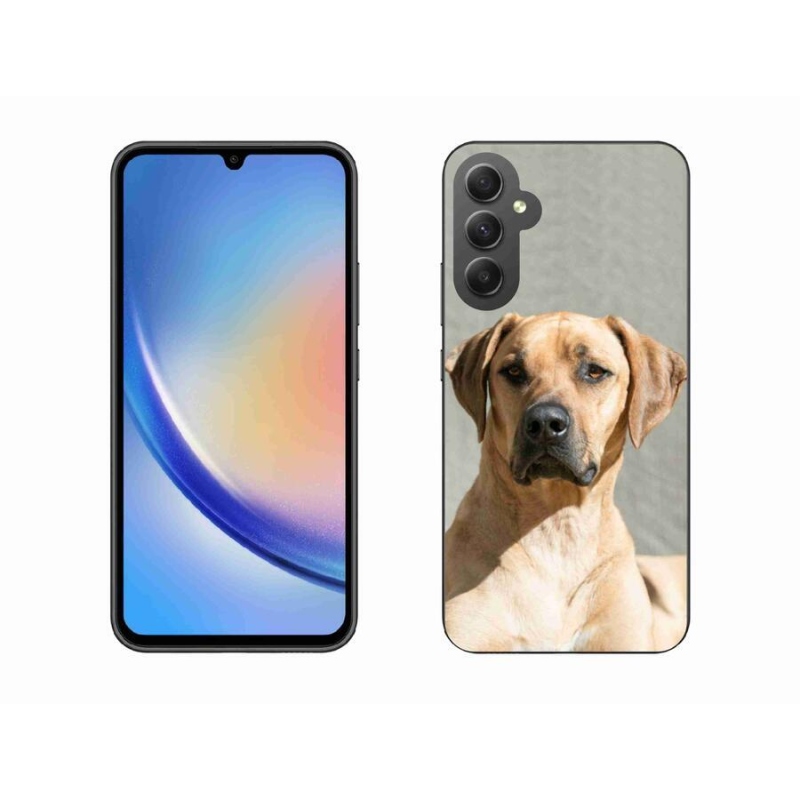 Gelový kryt mmCase na mobil Samsung Galaxy A34 5G - ridgeback