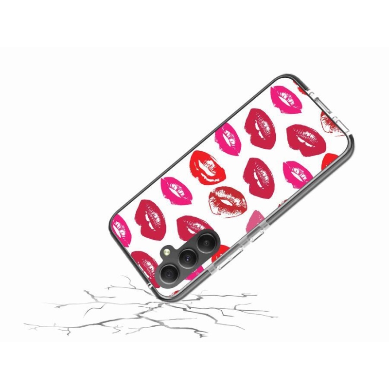 Gelový kryt mmCase na mobil Samsung Galaxy A34 5G - rty