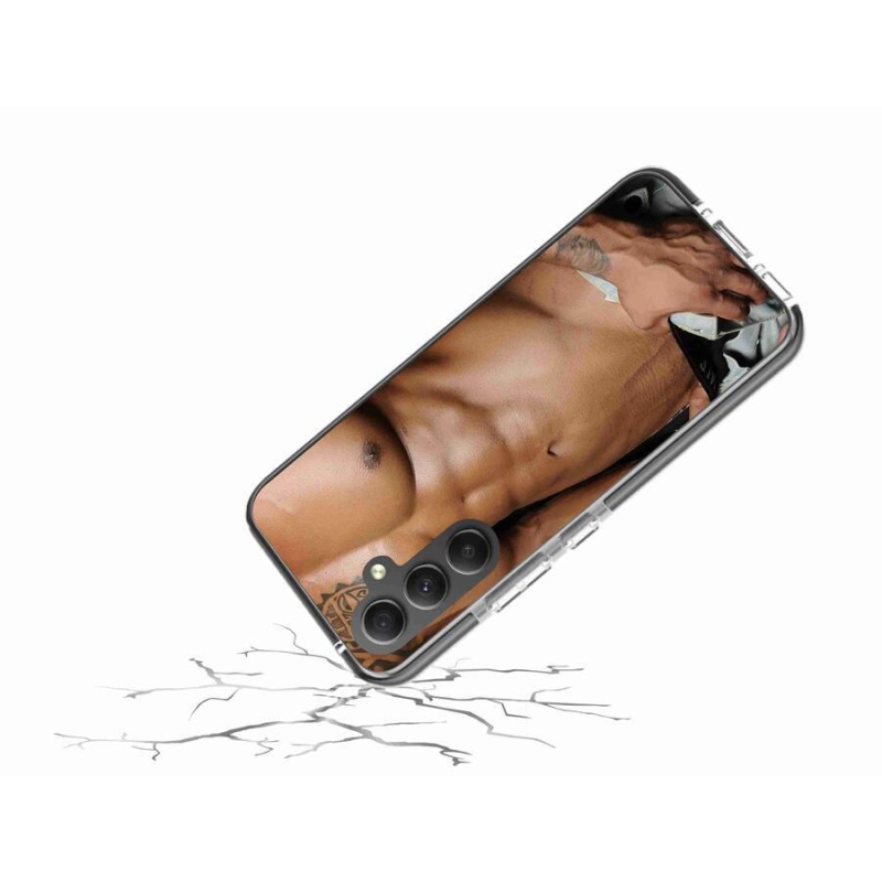 Gelový kryt mmCase na mobil Samsung Galaxy A34 5G - sexy muž