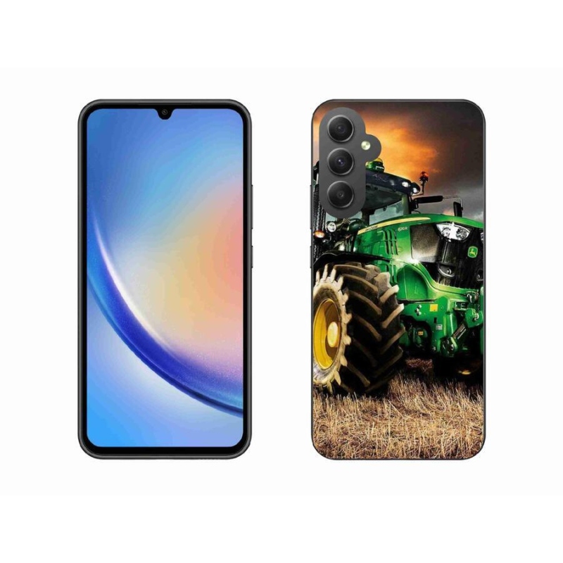 Gelový kryt mmCase na mobil Samsung Galaxy A34 5G - traktor