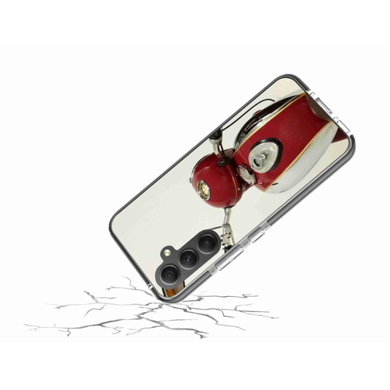 Gelový kryt mmCase na mobil Samsung Galaxy A34 5G - veterán