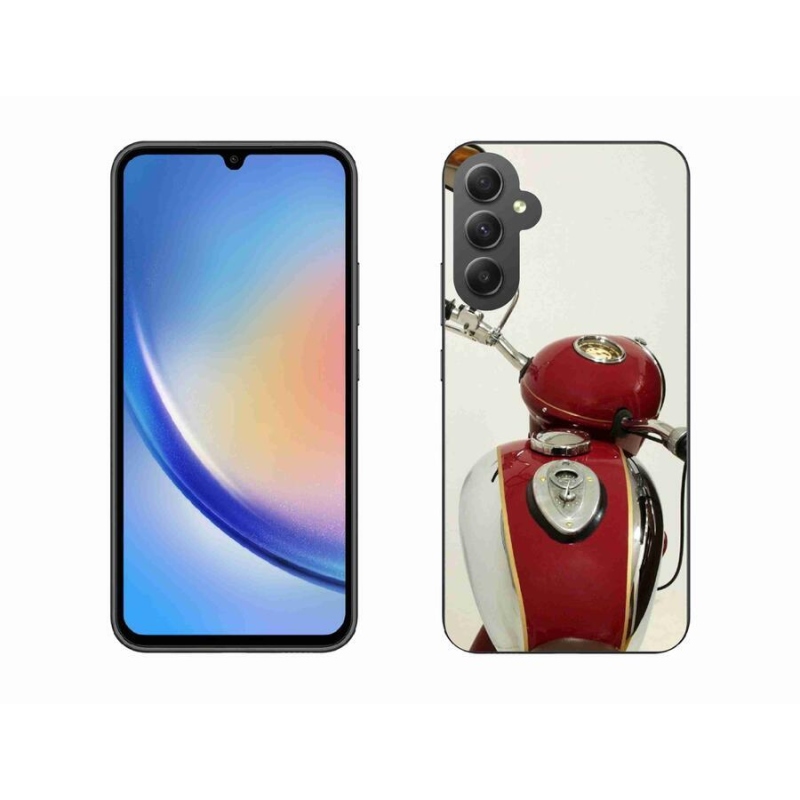 Gelový kryt mmCase na mobil Samsung Galaxy A34 5G - veterán