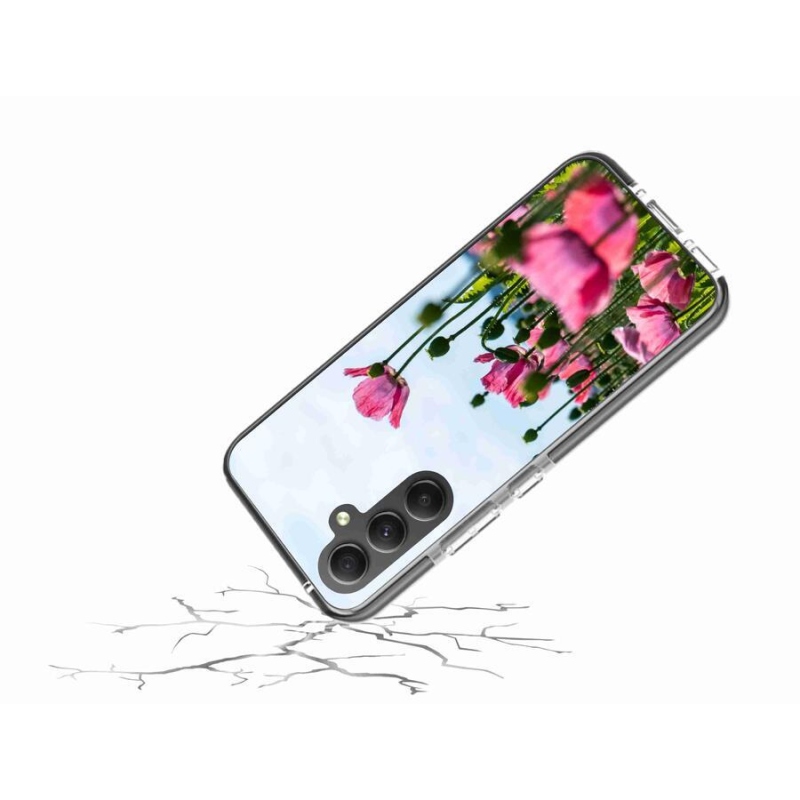 Gelový kryt mmCase na mobil Samsung Galaxy A34 5G - vlčí mák