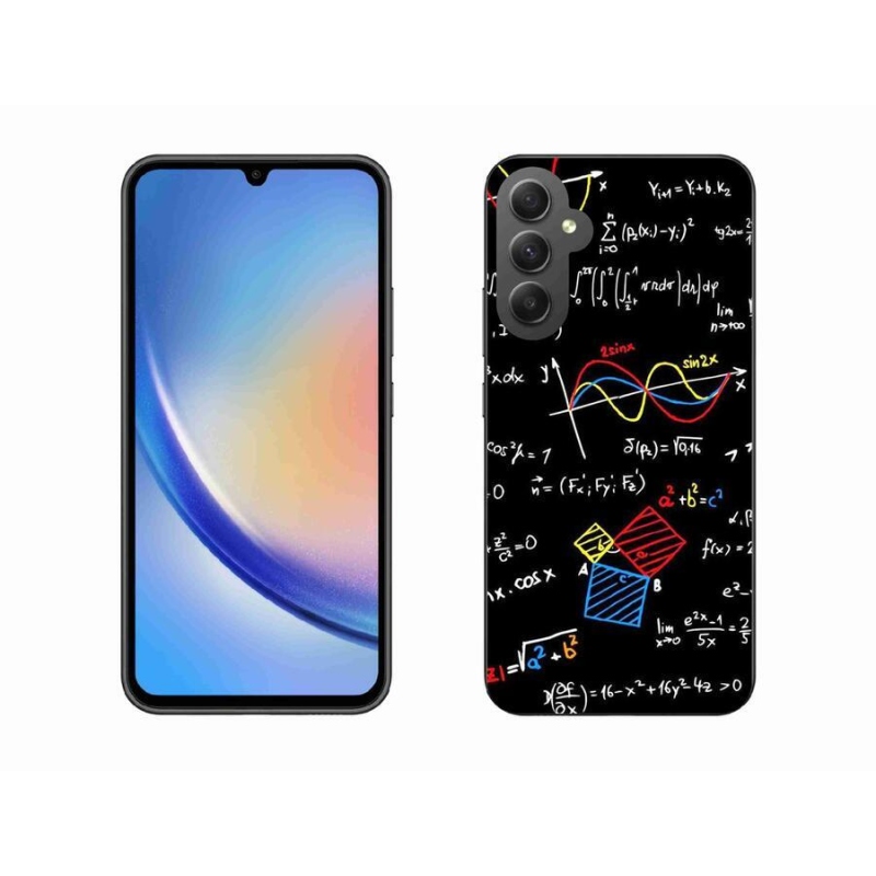 Gelový kryt mmCase na mobil Samsung Galaxy A34 5G - vzorečky