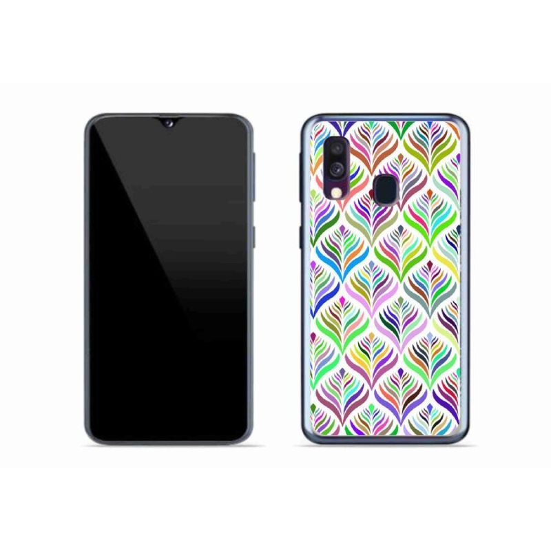 Gelový kryt mmCase na mobil Samsung Galaxy A40 - abstrakt 15