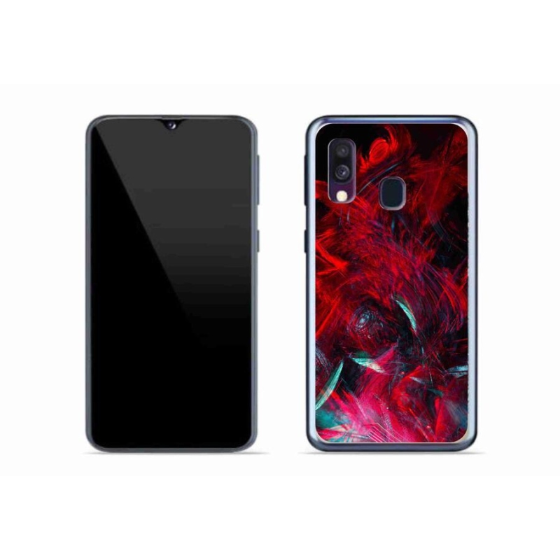 Gelový kryt mmCase na mobil Samsung Galaxy A40 - abstrakt 16