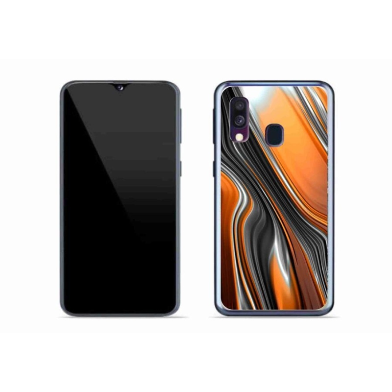 Gelový kryt mmCase na mobil Samsung Galaxy A40 - abstrakt 3